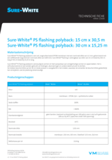 Sure-White PS flashing polyback - TF